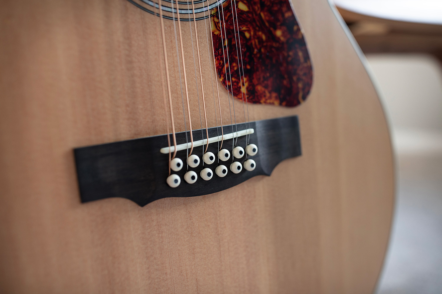 Close-up F-2512E Maple bridge