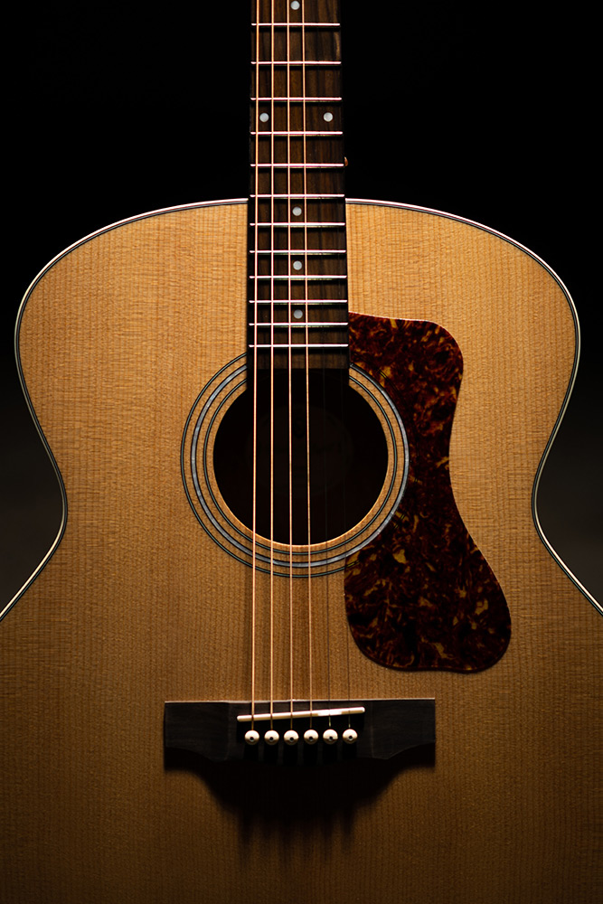 Close-up of F-240E Natural body front view