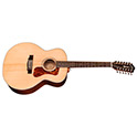 Horizontal side view of F-1512 acoustic guitar thumbnail