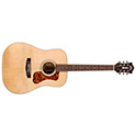 Horizontal front view of D-140 Natural acoustic guitar thumbnail