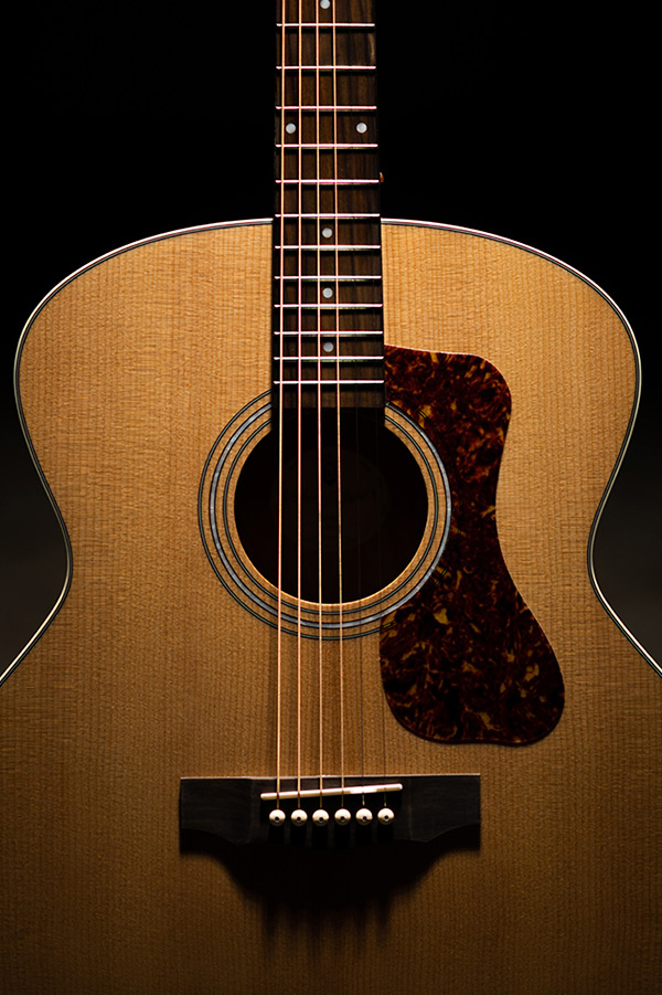 Close-up of F-240E Natural body front view