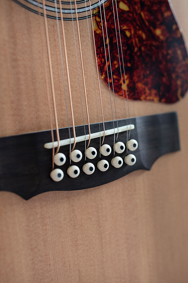 Close-up F-2512E Maple bridge