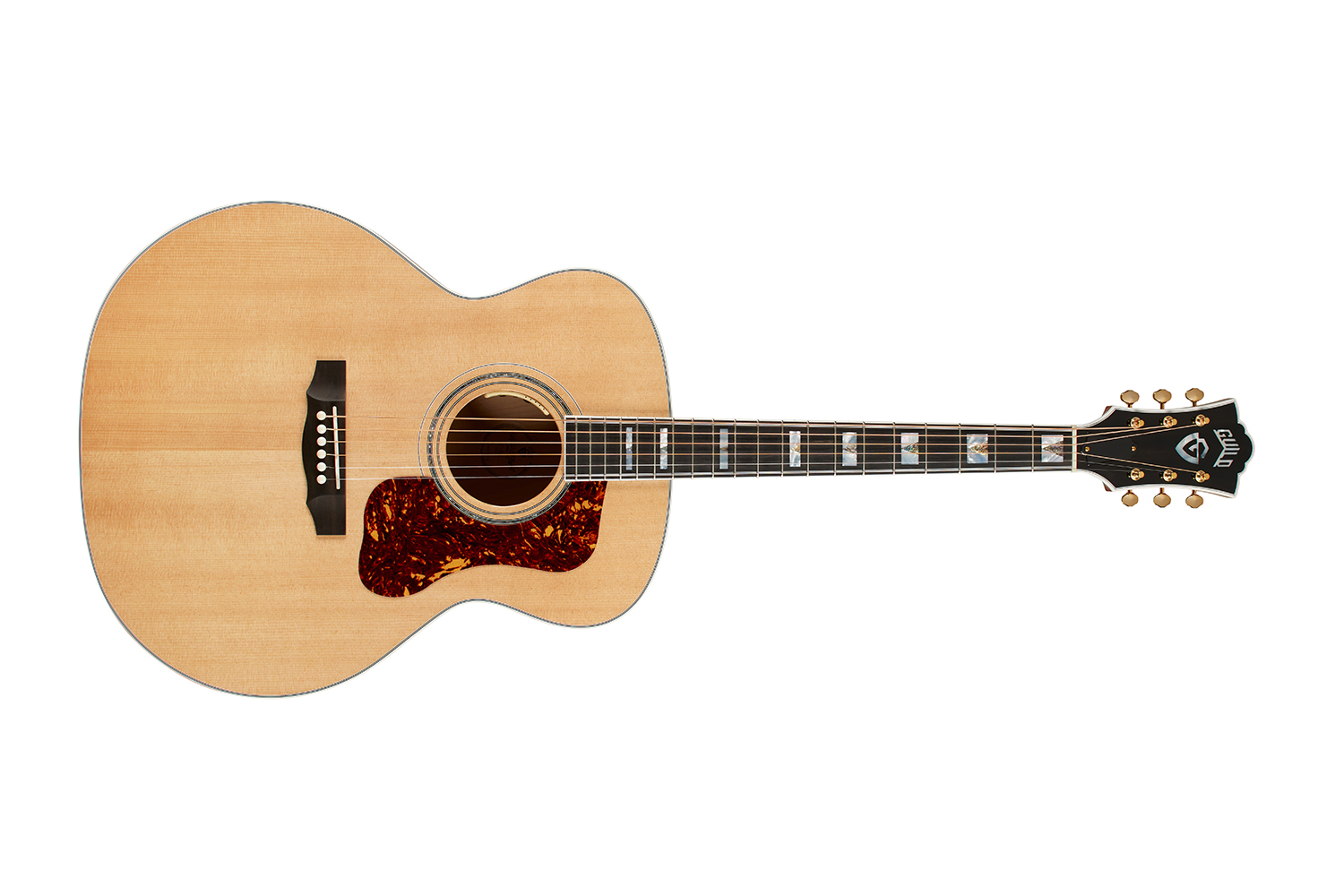 Horizontal front view of F-55E Maple Natural