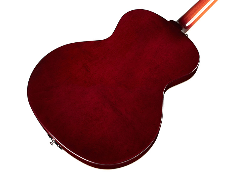 Horizontal front view of T-50 Slim guitar