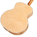 Close up body back angle view of F-512 Maple guitar thumbnail