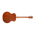 Horizontal back view of B-240E Fretless Natural guitar thumbnail
