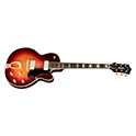 Horizontal side view of M-75 Aristocrat Antique Sunburst guitar thumbnail