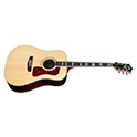 Horizontal side view of D-55 Natural guitar thumbnail