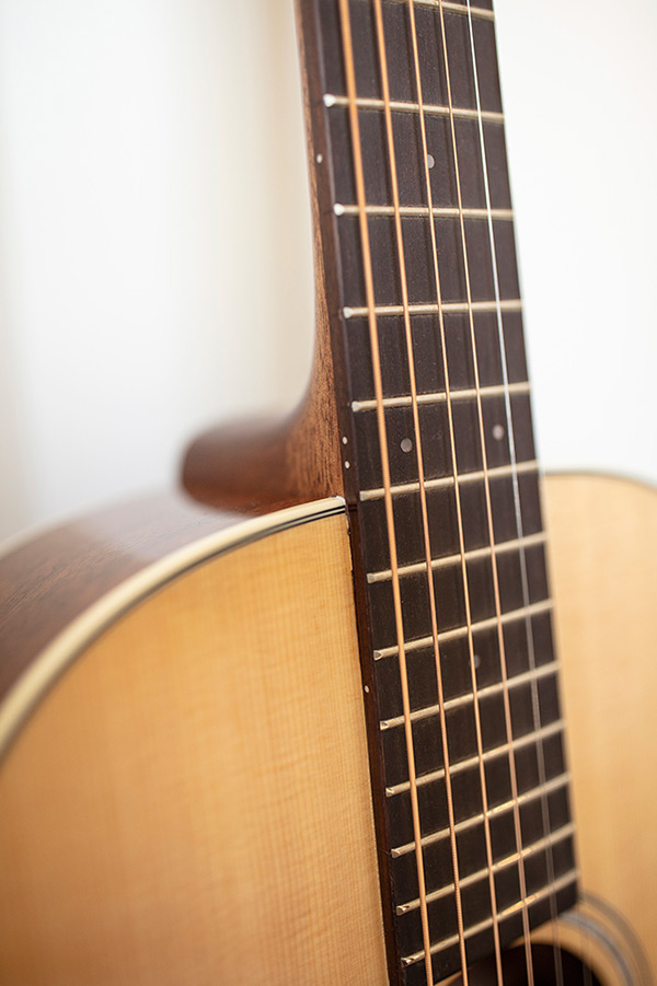 P-240 Memoir Natural close up of the neck