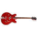 Horizontal side view of Starfire I Bass Cherry Red thumbnail