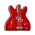 Horizontal back angle view of Starfire I Bass Cherry Red thumbnail