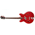 Horizontal side view of Starfire I Bass LH Cherry Red thumbnail