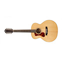 Horizontal front view of F-2512E Maple Left Handed guitar thumbnail