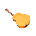Horizontal back angle view of F-2512E Maple guitar thumbnail