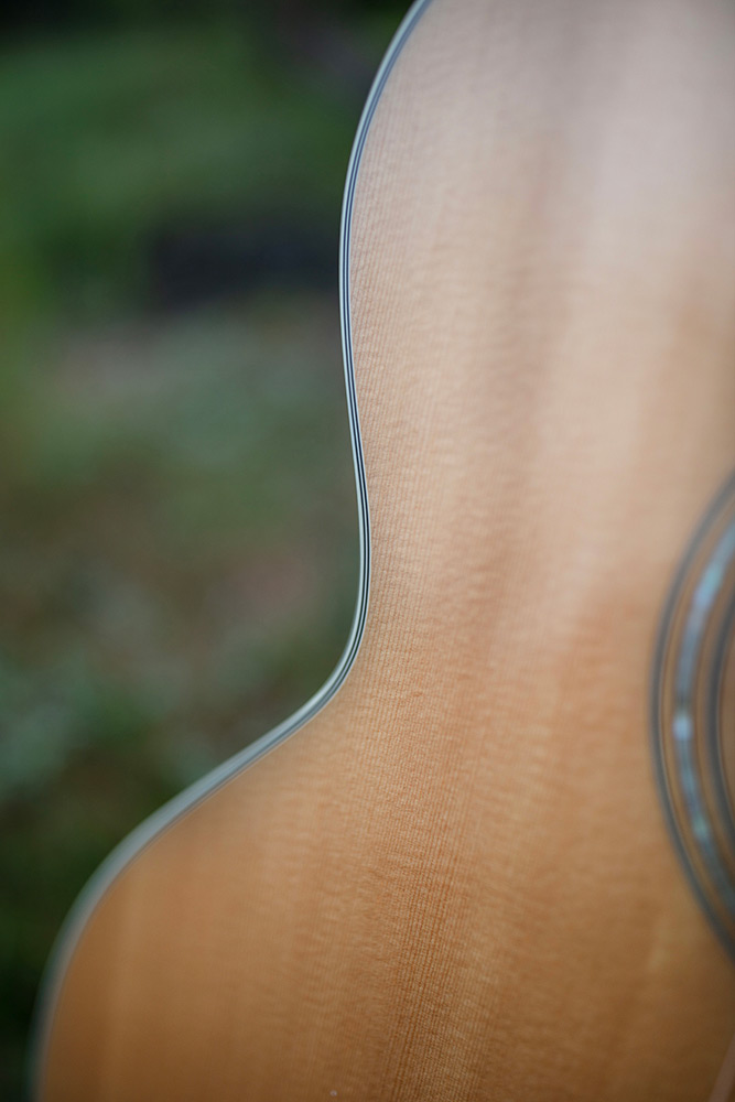 Close up of F-1512 body curve