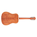 Horizontal back view of D-240E Limited Flame Mahogany guitar thumbnail