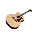 Horizontal front angle view of F-512E Natural guitar thumbnail