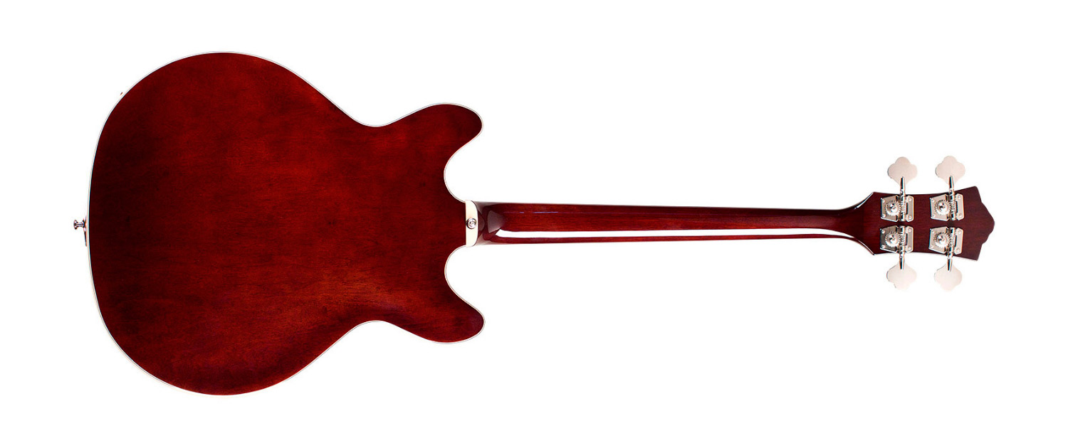 Horizontal back view of Starfire I Bass Vintage Walnut