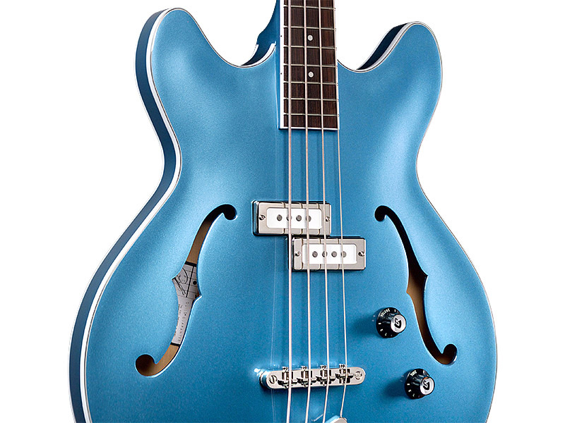 Horizontal back angle view of Starfire I Bass Pelham Blue