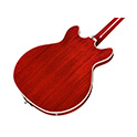 Horizontal front angle view Starfire I Bass LH Cherry Red thumbnail