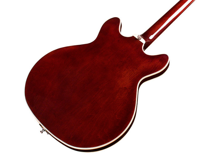 Horizontal front angle view of Starfire I Bass Vintage Walnut