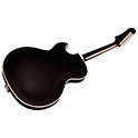 Horizontal back angle view of Starfire I Jet90 Satin Gold guitar thumbnail