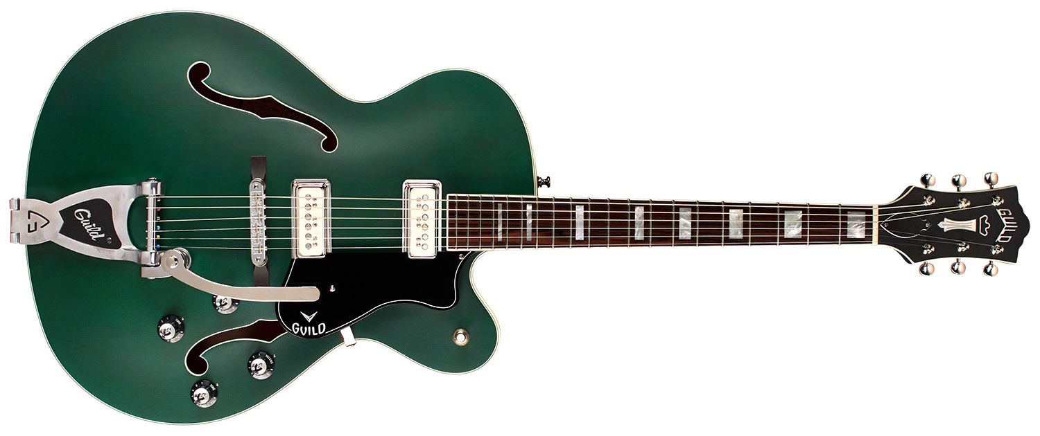 Guild Guitars | Legacy | X-175 Manhattan Special Fjord Green