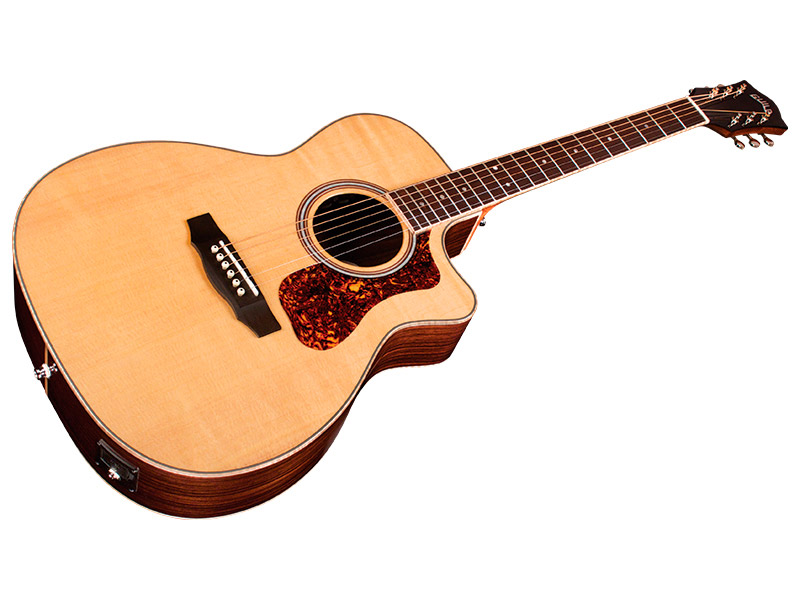 Horizontal front angle body view of OM-250CE Reserve Natural