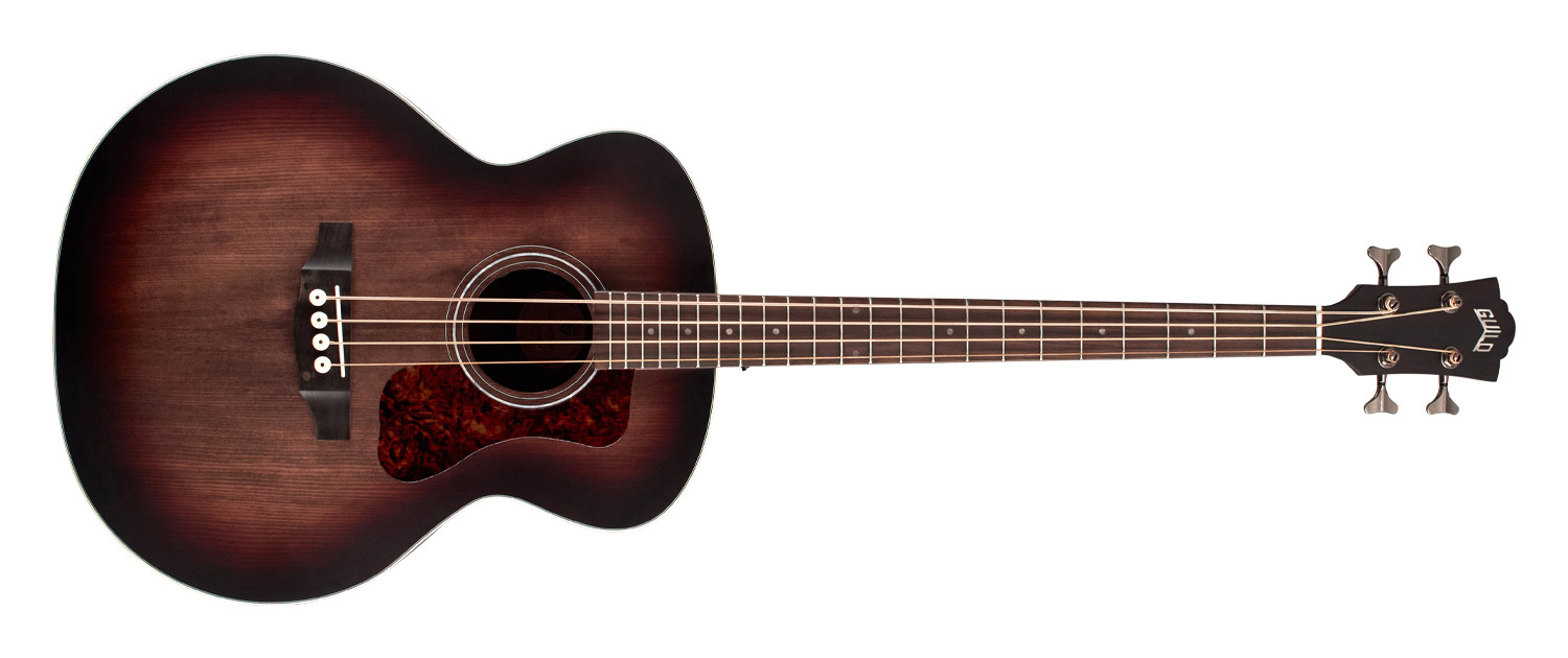 Horizontal front view of B-240E ANTIQUE CHARCOAL BURST