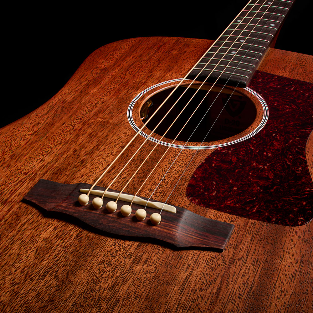 Top down view of D-20E Natural body thumb