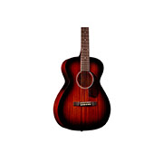 Close-up body view of M-20E Vintage Sunburst acoustic guitar thumb