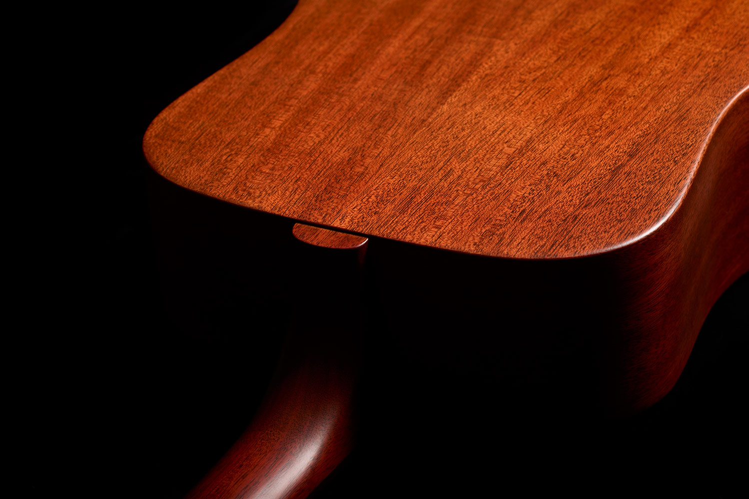 Close-up of D-20 Natural neck heel