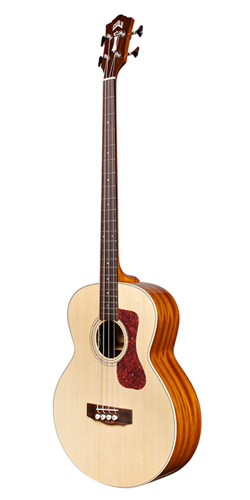 Vertical view of B-140E Natural acoustic bass
