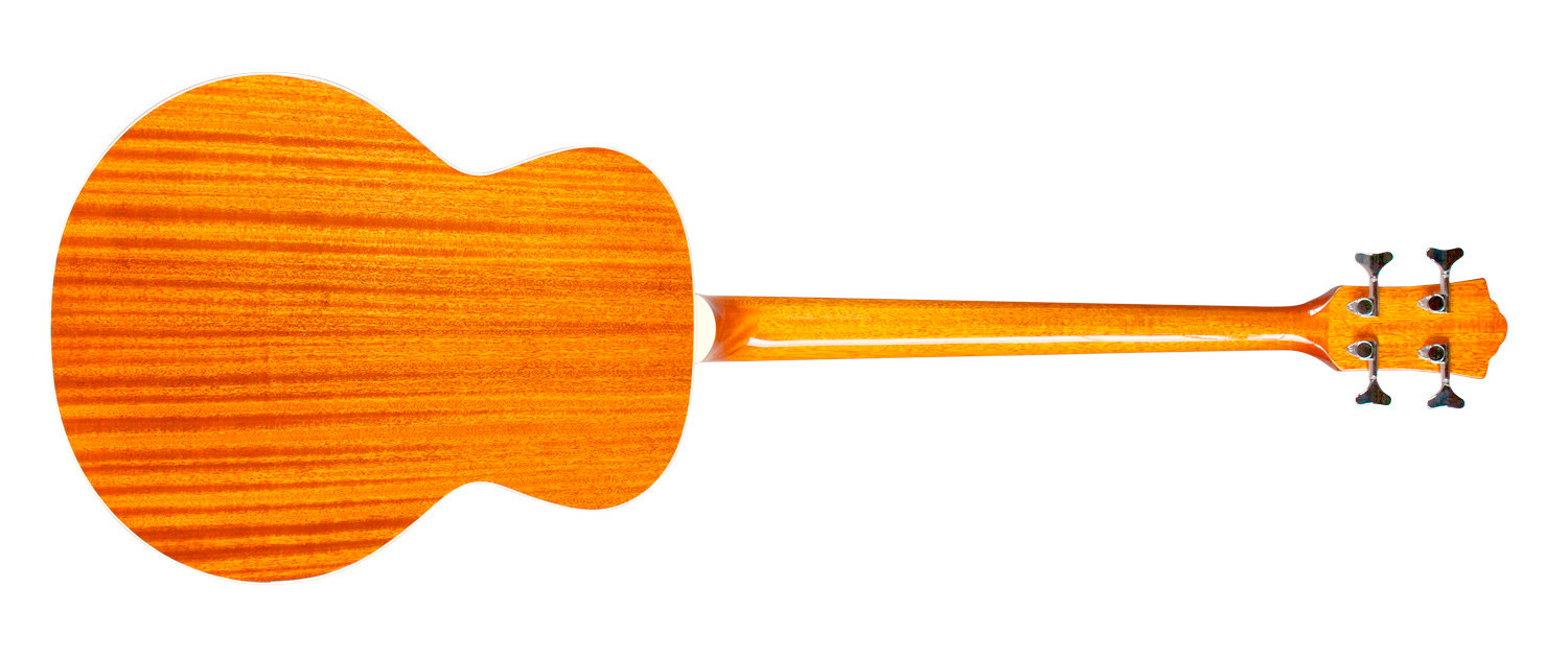Horizontal back view of B-140E Natural bass
