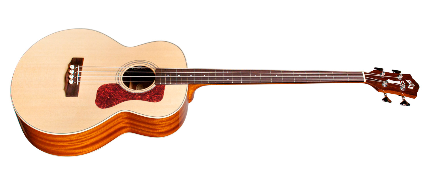 Horizontal side view of B-140E Natural bass