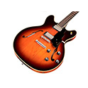 Horizontal front angle body view of Starfire IV ST Vintage Sunburst thumbnail