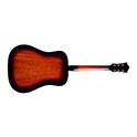 Horizontal back view of D-20 Vintage Sunburst acoustic guitar thumb