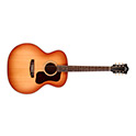 Horizontal front view of F-40E Standard Pacific Sunset Burst acoustic guitar thumb
