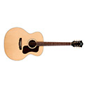 Horizontal front view of F-40E Standard Natural acoustic guitar thumb