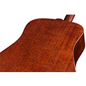 Horizontal back view of D-20 Natural acoustic guitar thumb
