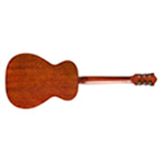 Horizontal back view of M-20 Natural acoustic guitar thumb