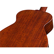 Horizontal back view of M-20 Natural acoustic guitar thumb