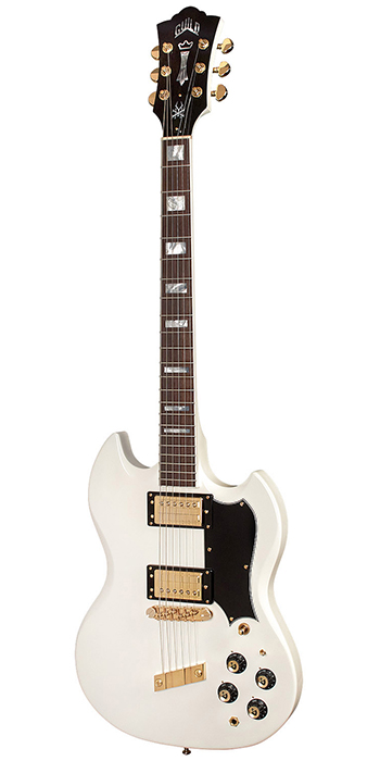Vertical view of USA Artist Edition S-100 Polara Kim Thayil