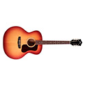Horizontal front view of F-40 Standard Pacific Sunset Burst acoustic guitar thumb