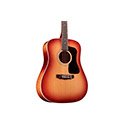 Close-up body view of D-40 Standard Pacific Sunset Burst acoustic guitar thumb