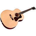 Horizontal angled front view of F-40 Standard Natural acoustic guitar thumb
