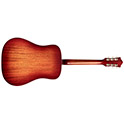 Horizontal back view of D-40 Standard Pacific Sunset Burst acoustic guitar thumb