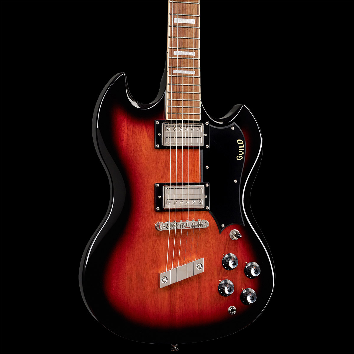 Close-up of Polara Deluxe Vintage Sunset body