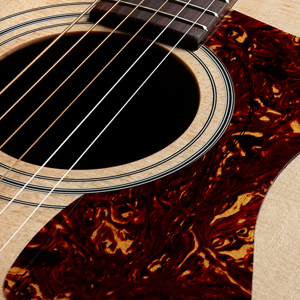 Close-up D-50 Standard Natural soundhole thumb
