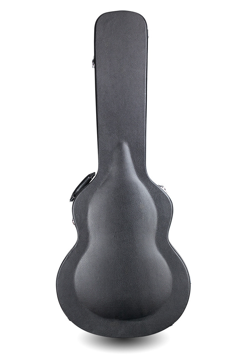 Vertical front view of Deluxe Electric Guitar Wood Case